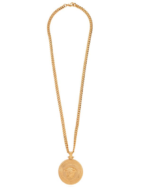 Medusa Head
  Gold Necklace