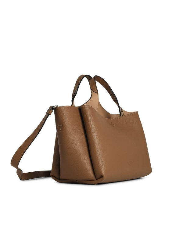 Apa Small Leather Tote Bag