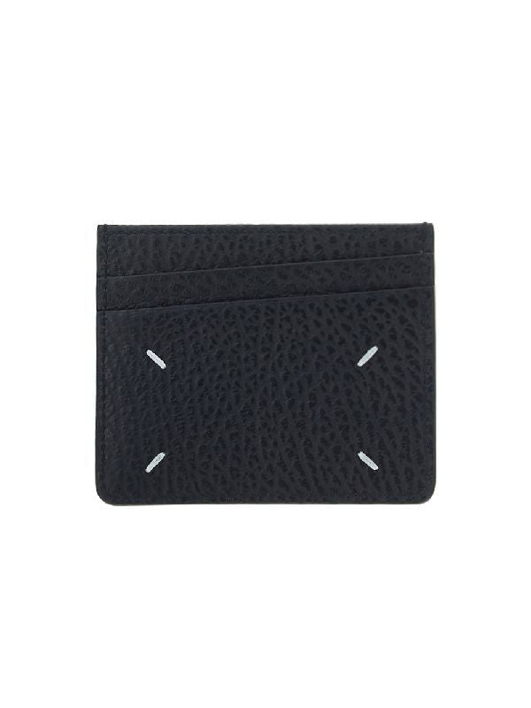 Stitch
  Black Leather Card Wallet