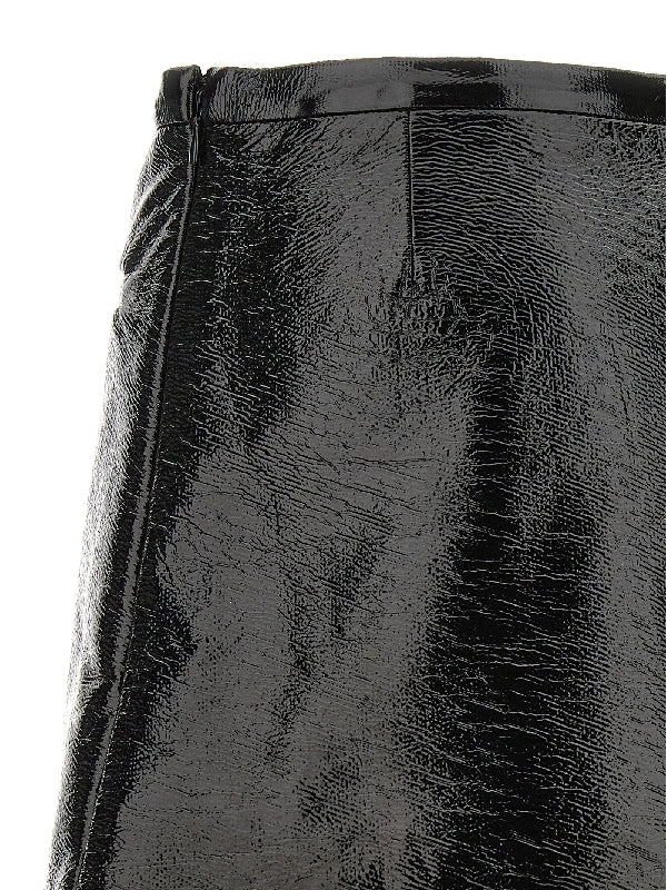 Zip Detail Mini Skirt