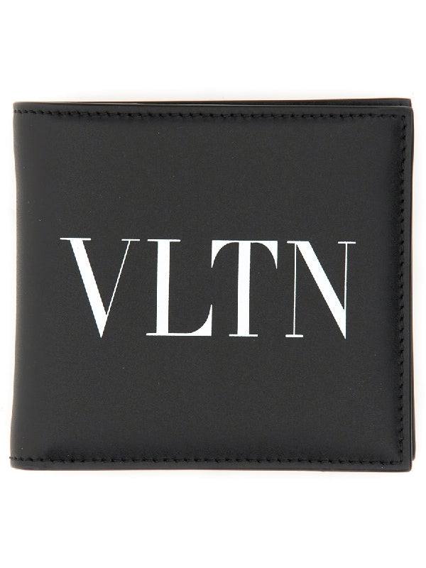 Vltm Leather Bifold Wallet