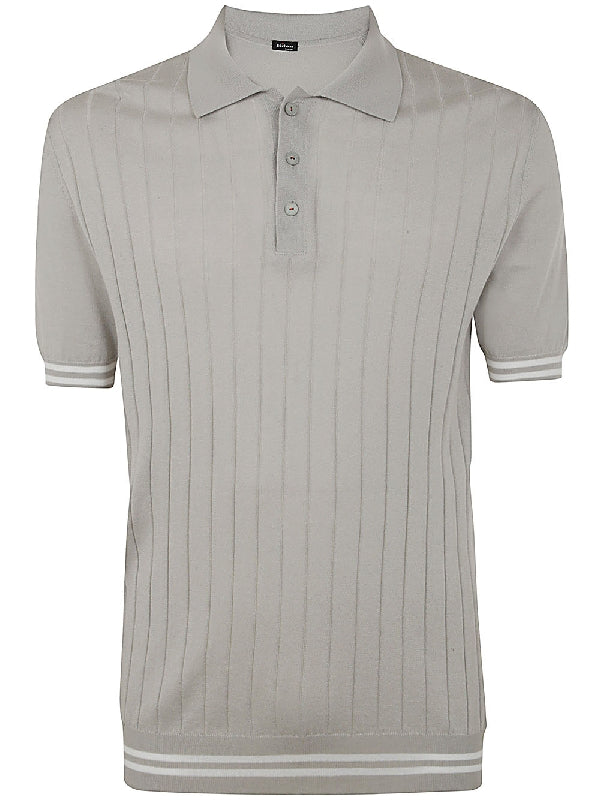 Stripe Cotton Polo Shirt