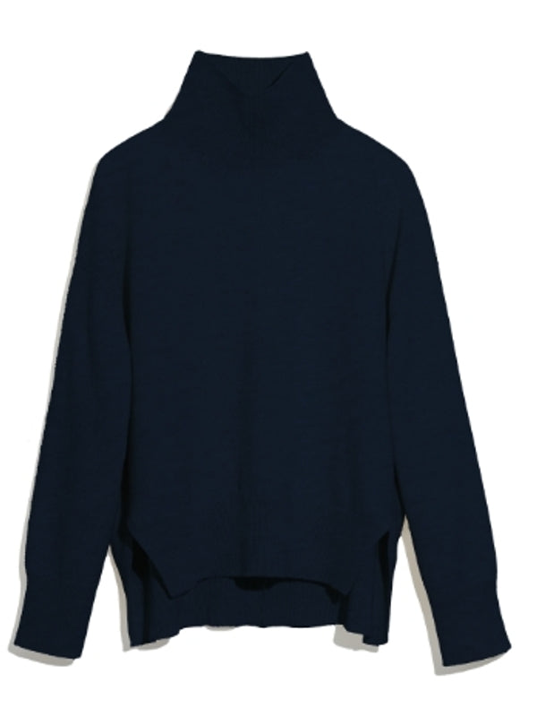 Barrie Black Knitted