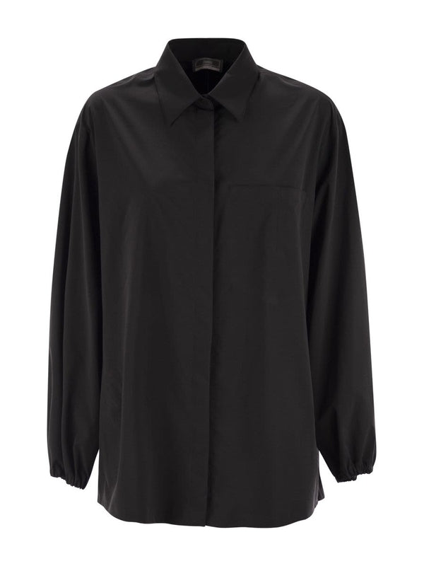 Technical Nylon Check Shirt