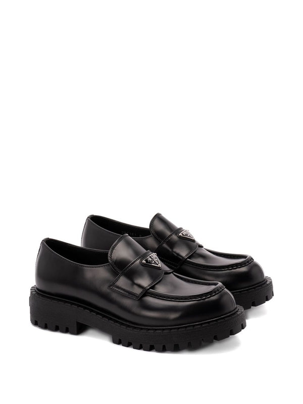 Prada Black Loafers