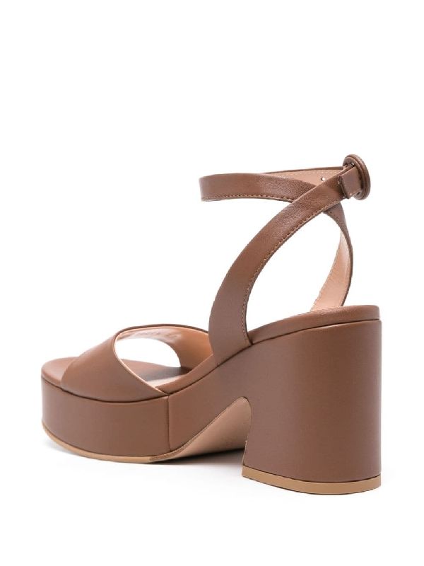 Alma Leather Anklet Sandals