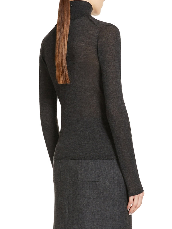 Adda High Neck Cashmere Knit