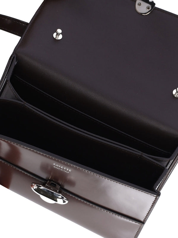 Savette Brown Tote Bags