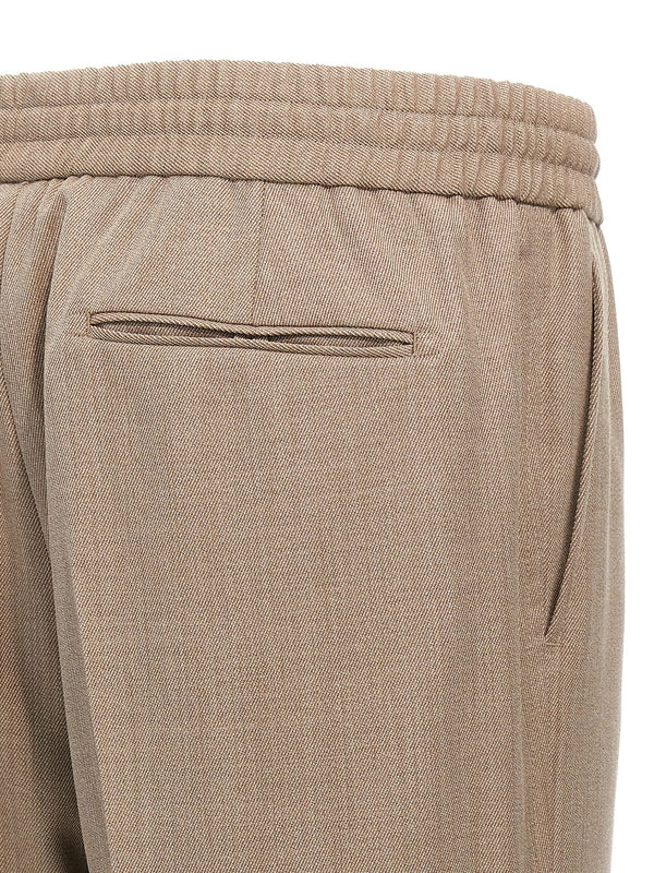 Straight Wool
  Pants