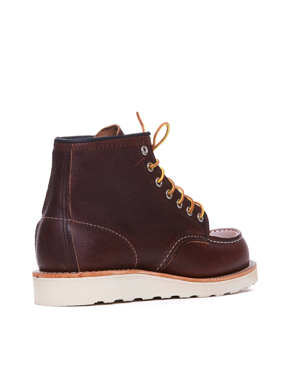 Red Wing Brown Lace-Up Boots