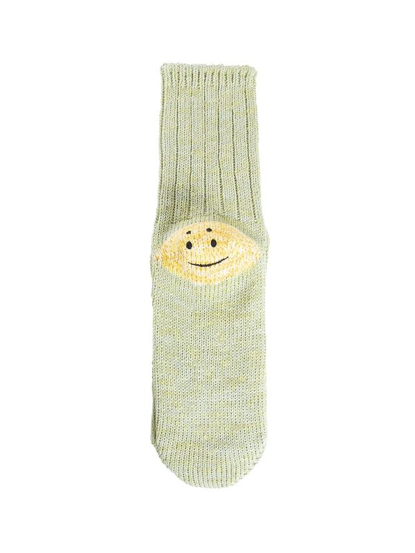 Jacquard Detail Cotton Socks