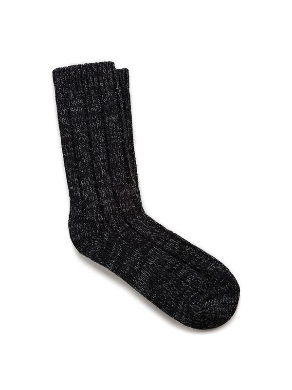 Twist Rib Cotton Socks