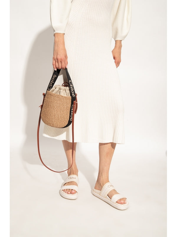 Woody Raffia
  Small Bucket Bag