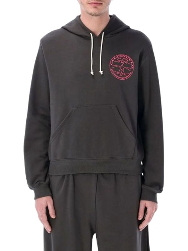 Calcinculo Printing Pocket Hoodie