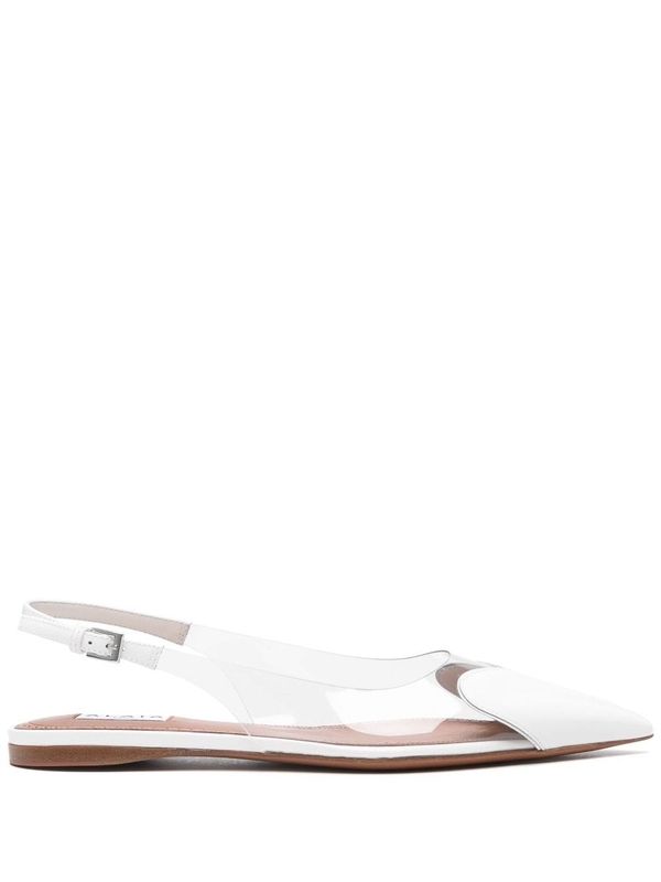 Coeur
  Slingback Flat Shoes