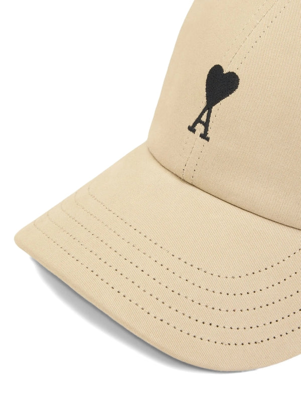 Ami Beige Ball Cap