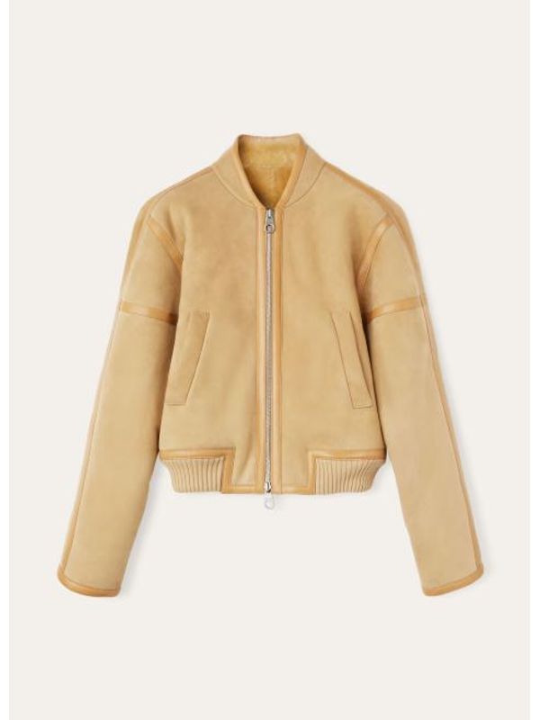 Irwin Shearling Bomber Mustang Jacket