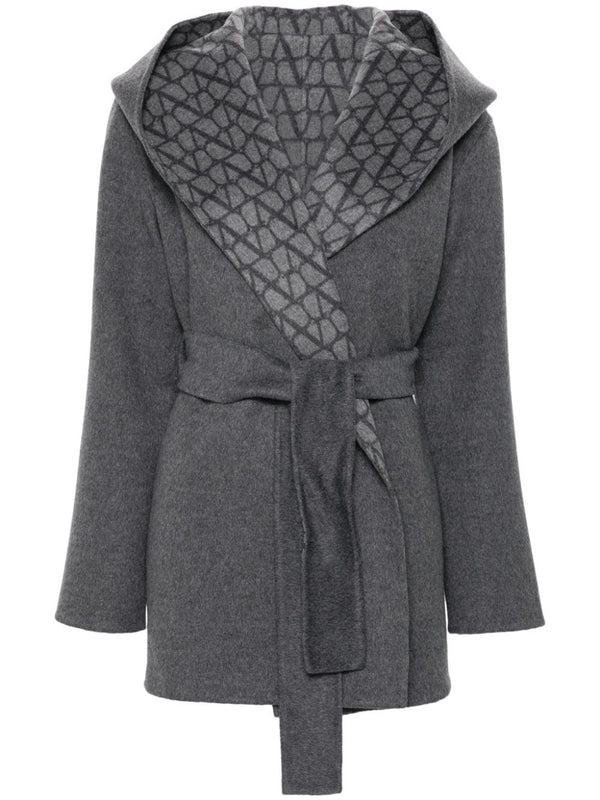 Valentino Coats Grey Coats