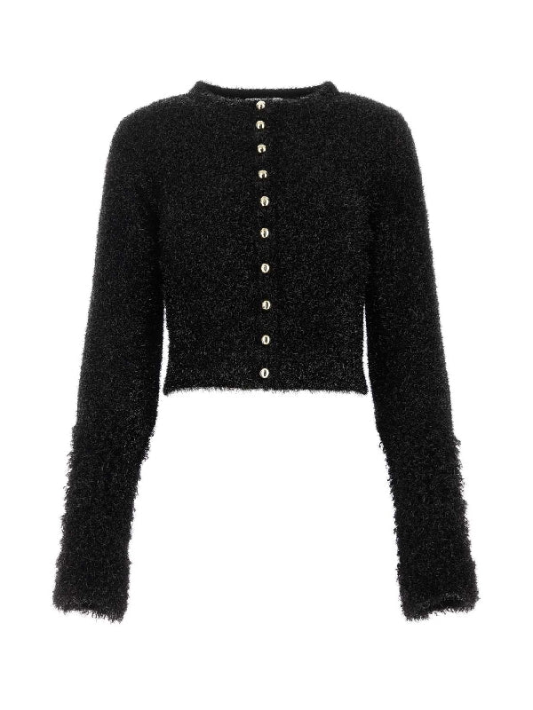 Wide Sleeve Cropped Cardigan