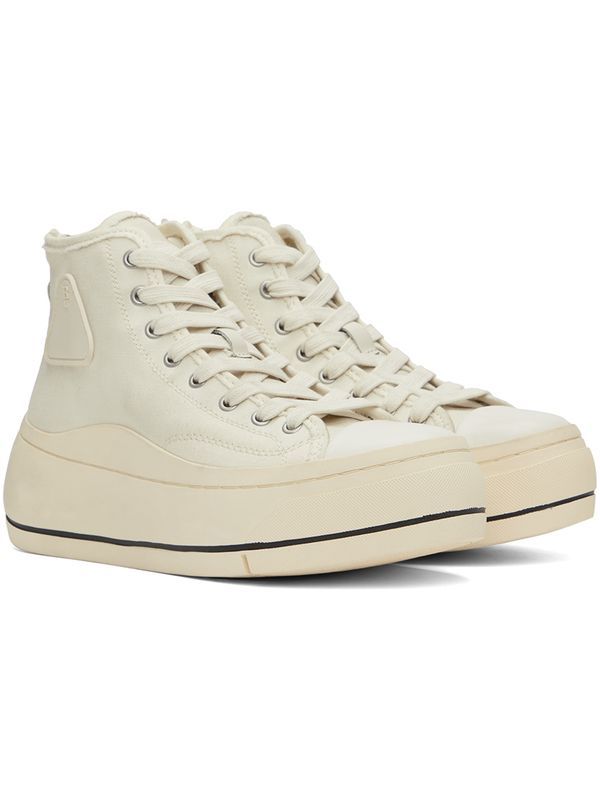 KURT Logo Canvas High-Top Sneakers