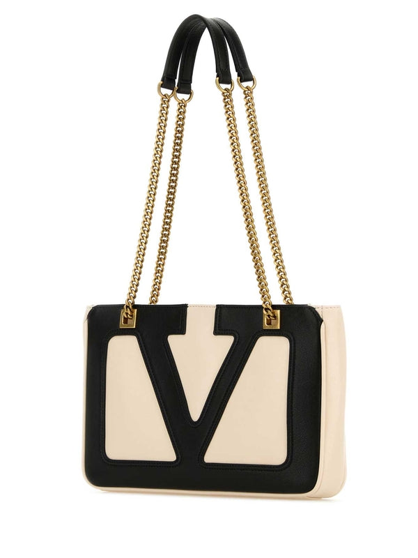 Valentino White Tote Bags