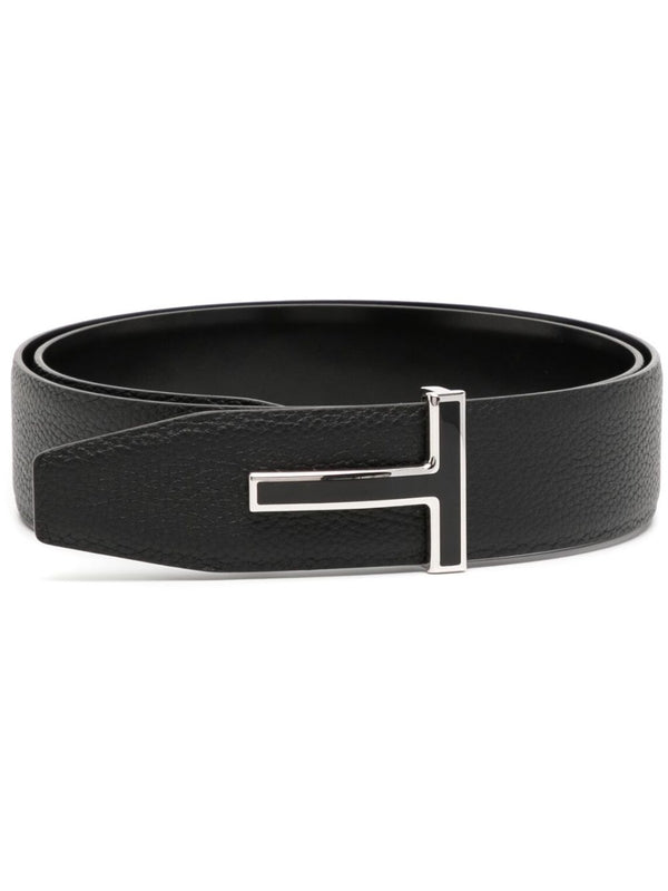 Tom Ford Black Leather Belts