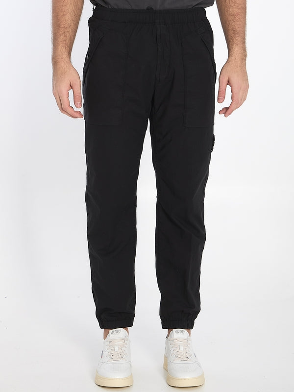 Wappen Patch Cotton Jogger Pants