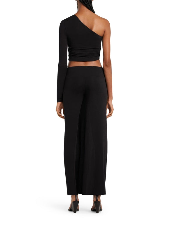 Asymmetric One Shoulder Twist
  Long Sleeve