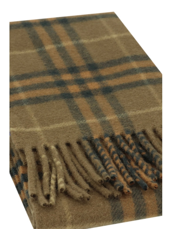 Check Pattern Cashmere Muffler