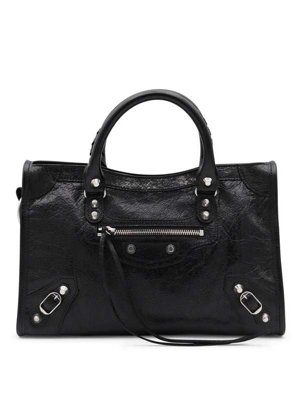 Balenciaga City Small Black Tote Bags
