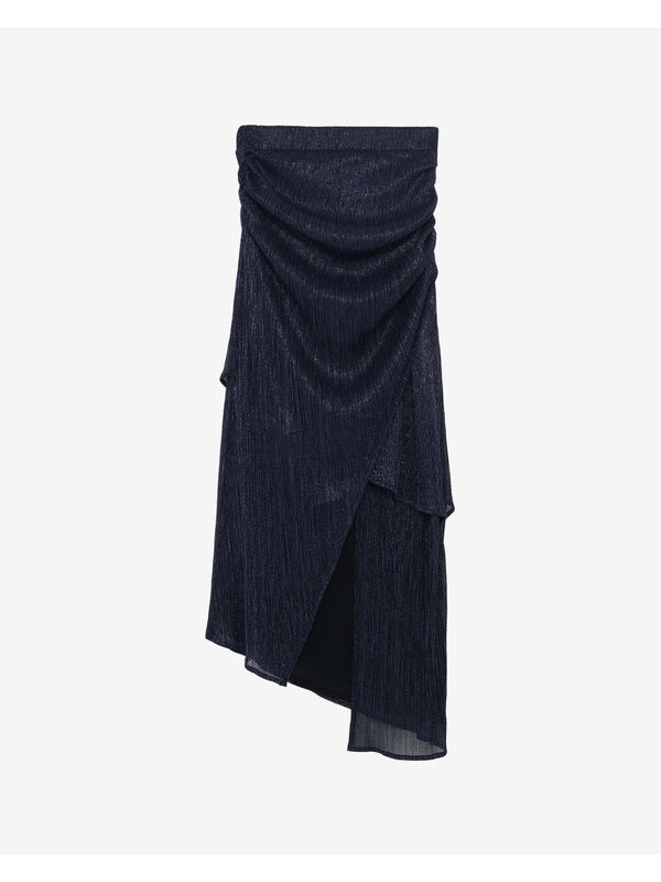 Affila Lurex Asymmetric Skirt