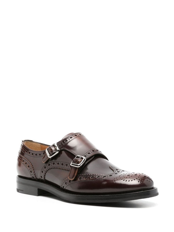 Lana Leather Monkstrap Shoes