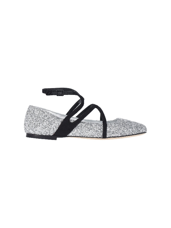 Astoria Glitter Flat Shoes