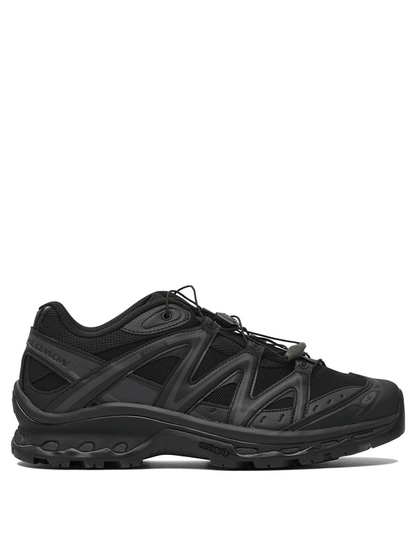 Salomon Black Low Top Sneakers