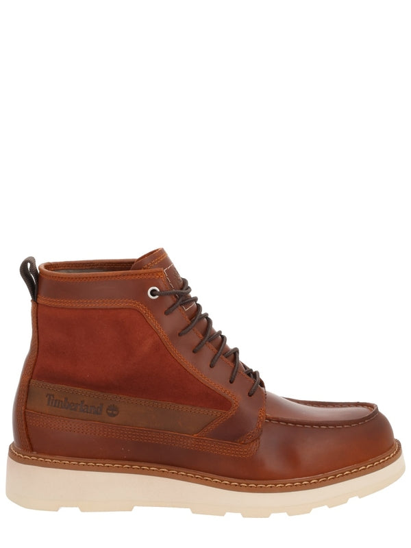 Timberland Brown Lace-Up Boots