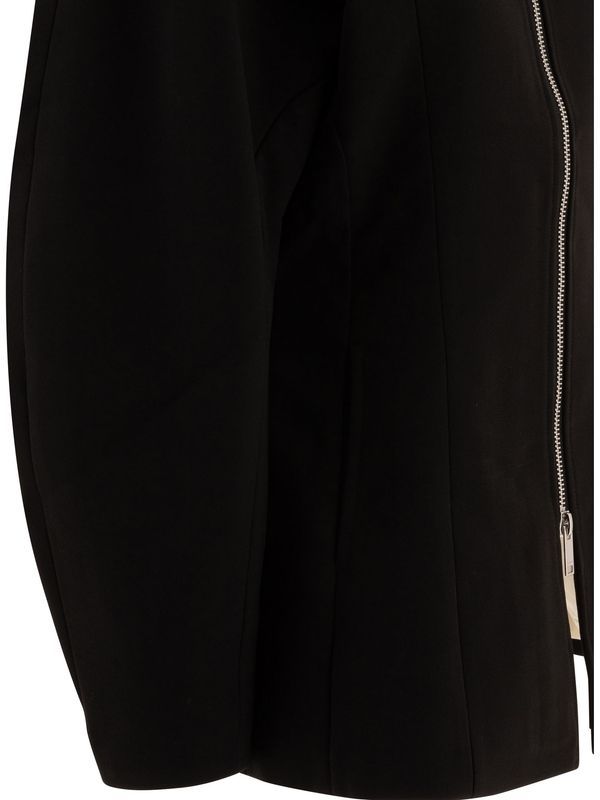 Bonded Crepe Curve Sleeve Jacket