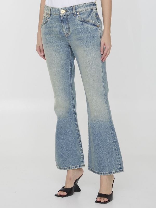 Western Bootcut Denim Pants