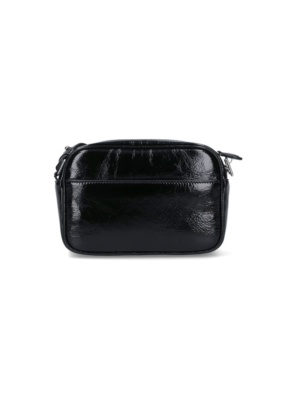 Courrèges - Reedition Logo Leather Shoulder Bag - Jente