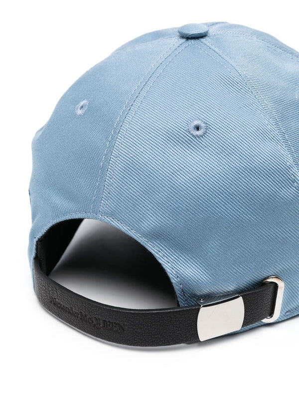 Alexander Mcqueen Sky Blue Ball Cap