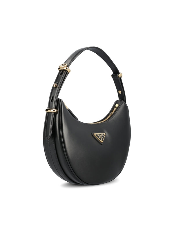 Arke Triangle Logo Leather Small Shoulder
  Bag