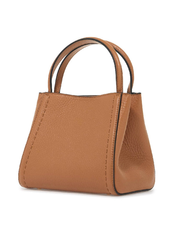 Alltime Logo Leather Tote Bag - Jente