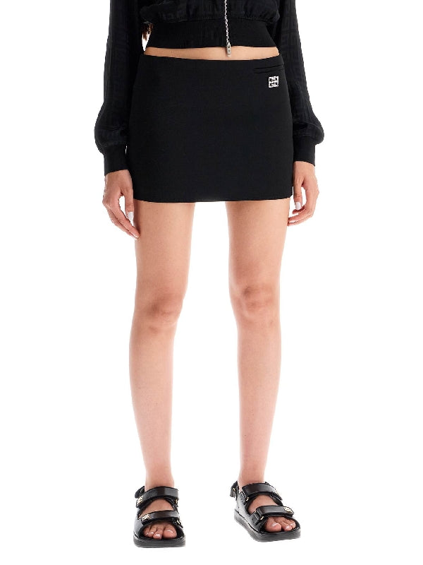 4g Wool Mini Skirt - Jente