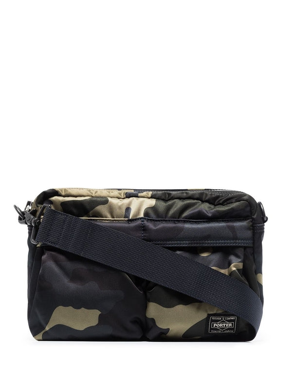 Porter Camouflage Green Crossbody Bag