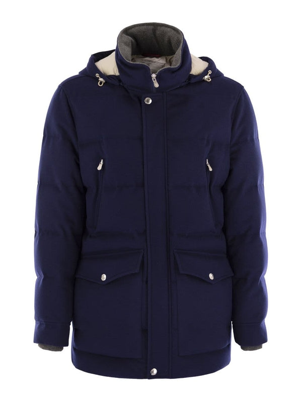 Brunello Cucinelli Grey Down