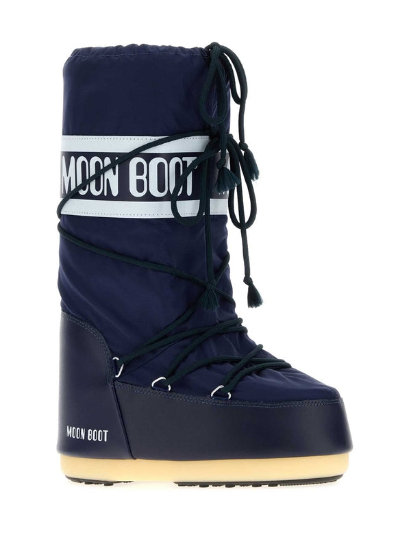 Moon Boot Navy Middle Boots