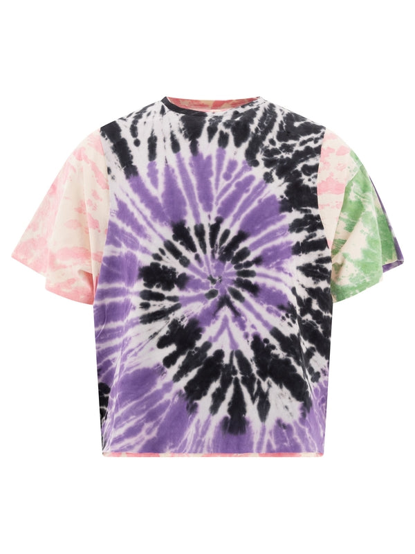 Tie-Dye Printing Short Sleeve T-Shirt