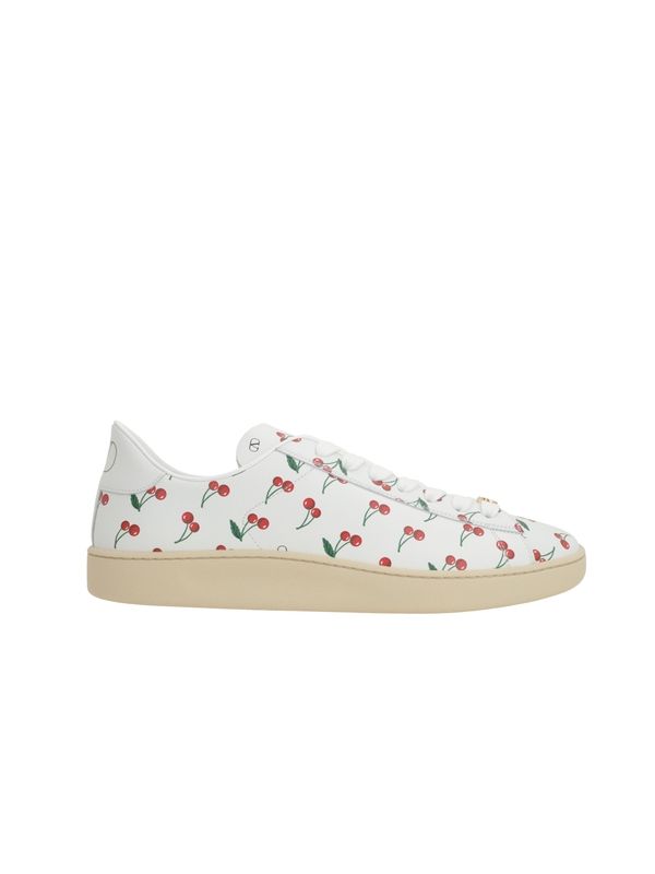 Valentino White Low Top Sneakers