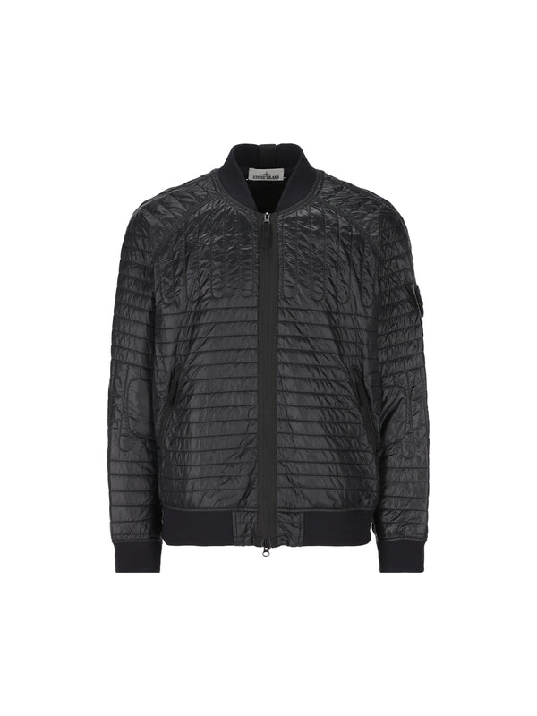 Wappen Patch Quilted Bomber Padding