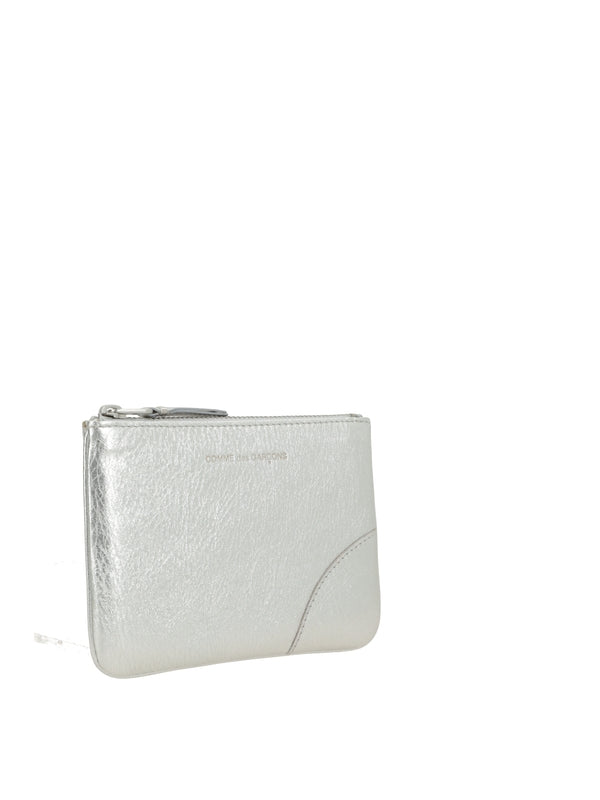 Comme Des Garcons Silver Wallets