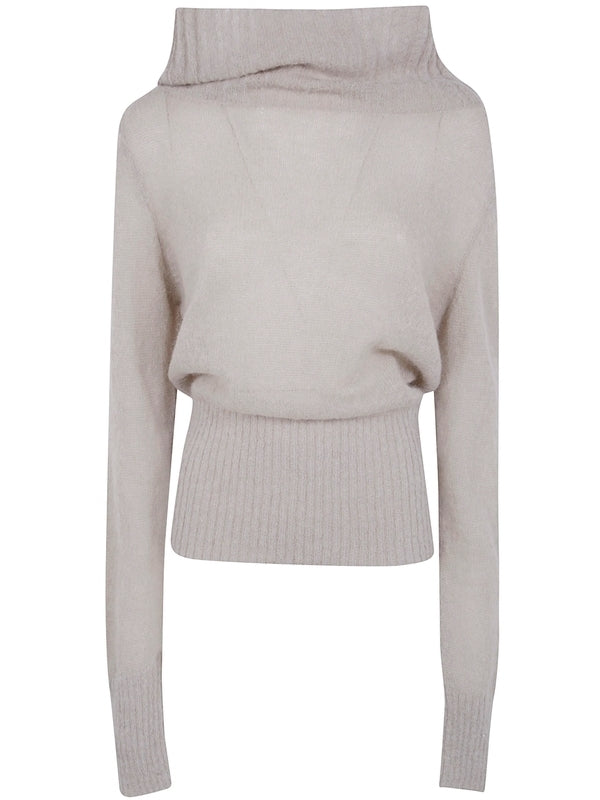 Sofre High-neck Gray Knit